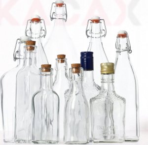 Kadax Szklana Butelka Z Korkiem Na Oliwę Sok 0,75L 6szt 6