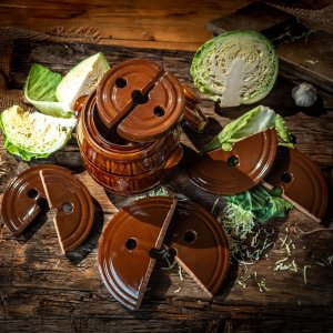 Kadax Kadax Kamień Dociskowy do Kiszenia Beczki 21cm 2x 10