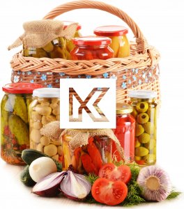 Kadax Słoik Słój 2,5L + Zakrętka fi100 Na Ogórki Nalewki 6