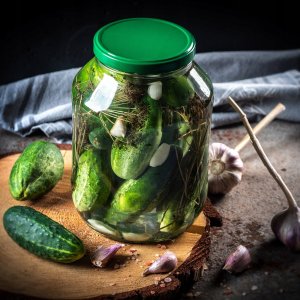 Kadax Słoik Słój 2,5L + Zakrętka fi100 Na Ogórki Nalewki 10