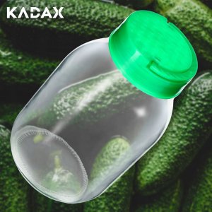 Kadax Słój Do Kiszenia Ogórki Wino Ze Szczypcami 3 L 3