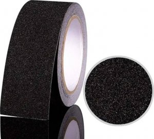 Aptel Mocna TAŚMA Antypoślizgowa 10 metrów x 5cm czarna AG965 3