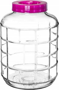 Kadax Słój Słoik Szklany Na Ogórki Kapustę Wino 5 L 2