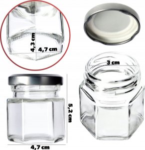Kadax Słoik Słoiczek Na Przyprawy Pieprz Sól 30ml 1szt 2