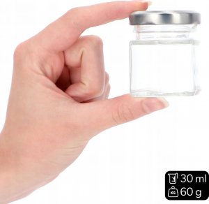 Kadax Słoik Słoiczek Na Przyprawy Pieprz Sól 30ml 1szt 7