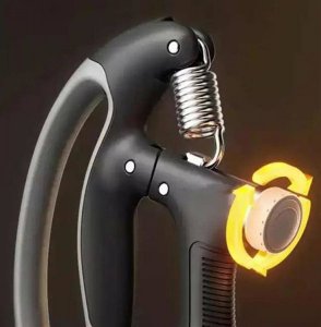 Aptel ŚCISKACZ do Rąk z Regulacją Ćwiczenie Mięśni Przedramienia Uścisku 10-100kg FT15C 5