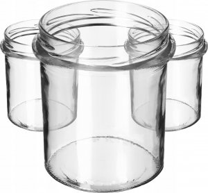 Kadax 10x Słoik 350 ml Szklany Na Przetwory Dżem Mięso 7