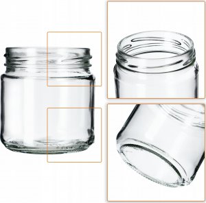 Kadax 20x Słoiki 200ml Słój Na Dżem Miód + Wieczko fi66 2