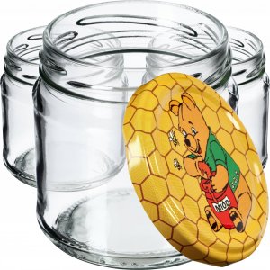 Kadax 20x Słoiki 200ml Słój Na Dżem Miód + Wieczko fi66 9