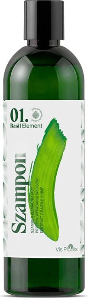 Vis Plantis 01.Basil Element Szampon wzmacniający przeciw wypadaniu włosów 300ml 2