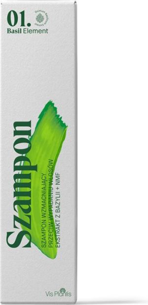 Vis Plantis 01.Basil Element Szampon wzmacniający przeciw wypadaniu włosów 300ml 3