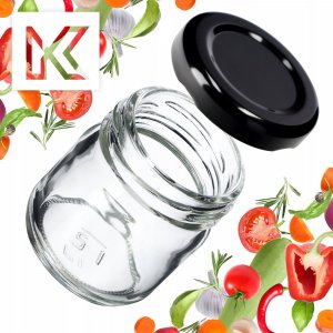 Kadax 10x Słoiczek 40ml + Wieczko fi43 Na Miód Przyprawy 4