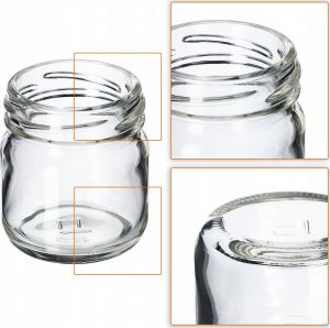 Kadax 10x Słoiczek 40ml + Wieczko fi43 Na Miód Przyprawy 2