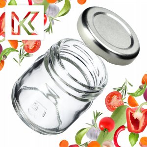 Kadax 10x Słoiczek 40ml + Wieczko fi43 Na Miód Przyprawy 4