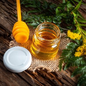 Kadax 10x Słoiczek 40ml + Wieczko fi43 Na Miód Przyprawy 7