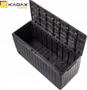 Skrzynia ogrodowa Kadax KADAX Skrzynia Ogrodowa Balkonowa Taras 290L Brąz 2