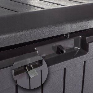 Skrzynia ogrodowa Kadax KADAX Skrzynia Ogrodowa Balkonowa Taras 290L Brąz 5