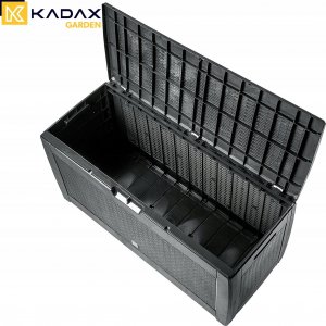 Skrzynia ogrodowa Kadax KADAX Skrzynia Ogrodowa Balkon Taras 310L Antracyt 2