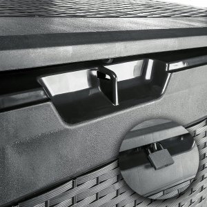 Skrzynia ogrodowa Kadax KADAX Skrzynia Ogrodowa Balkon Taras 310L Antracyt 4