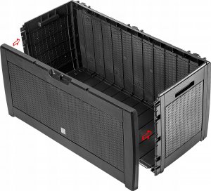 Skrzynia ogrodowa Kadax KADAX Skrzynia Ogrodowa Balkon Taras 310L Antracyt 9