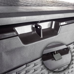 Skrzynia ogrodowa Kadax KADAX Skrzynia Ogrodowa Balkon Taras 310L Brązowy 4