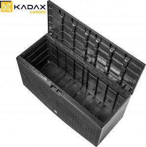 Skrzynia ogrodowa Kadax KADAX Skrzynia Ogrodowa Taras Balkon 290L Antracyt 2