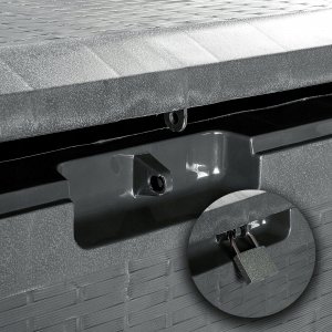 Skrzynia ogrodowa Kadax KADAX Skrzynia Ogrodowa Taras Balkon 290L Antracyt 4