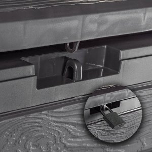 Skrzynia ogrodowa Kadax KADAX Skrzynia Ogrodowa Taras Balkonowa 280L Brąz 4