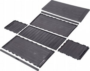 Skrzynia ogrodowa Kadax KADAX Skrzynia Ogrodowa Taras Balkonowa 280L Brąz 7