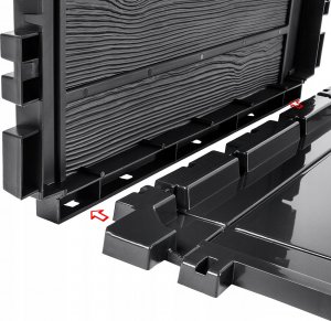 Skrzynia ogrodowa Kadax KADAX Skrzynia Ogrodowa Taras Balkon 140L Antracyt 6