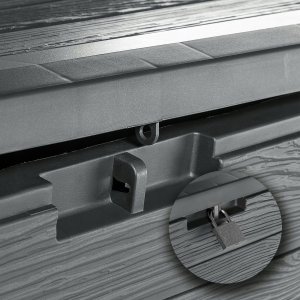 Skrzynia ogrodowa Kadax KADAX Skrzynia Ogrodowa Taras Balkon 140L Antracyt 9