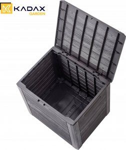 Skrzynia ogrodowa Kadax KADAX Skrzynia Ogrodowa Taras Balkonowa 140L Brąz 2