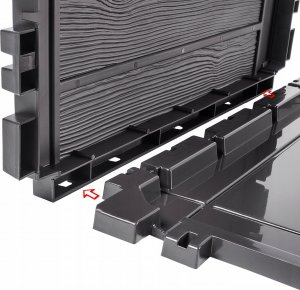 Skrzynia ogrodowa Kadax KADAX Skrzynia Ogrodowa Taras Balkonowa 140L Brąz 6