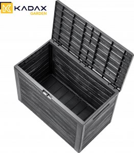 Skrzynia ogrodowa Kadax KADAX Skrzynia Ogrodowa Taras Balkon 190L Antracyt 2