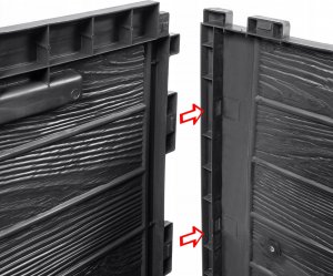 Skrzynia ogrodowa Kadax KADAX Skrzynia Ogrodowa Taras Balkon 190L Antracyt 6