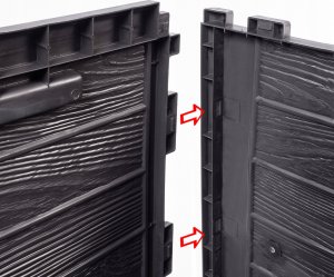 Skrzynia ogrodowa Kadax KADAX Skrzynia Ogrodowa Taras Balkonowa 190L Brąz 6