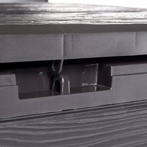 Skrzynia ogrodowa Kadax KADAX Skrzynia Ogrodowa Taras Balkonowa 190L Brąz 9