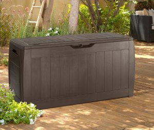 Skrzynia ogrodowa Kadax Keter Skrzynia 270L Ogrodowa Balkonowa Hollywood 7