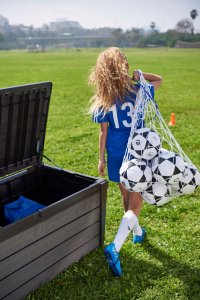 Skrzynia ogrodowa Kadax Skrzynia Schowek Ogrodowy Balkonowy Siedzisko 455L 3