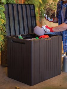 Skrzynia ogrodowa Kadax Skrzynia Ogrodowa Balkonowa Na Narzędzia 113 L 6