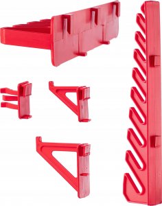 Kadax Zestaw Wieszaków Tablicy Narzędziowej Uchwyty 20el 7