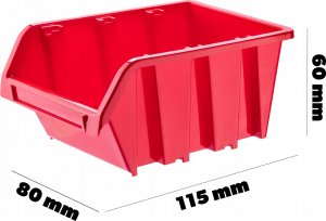 Kadax Pojemnik Kuweta Magazynowy Warsztatowy 115x80x60mm 3