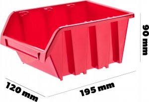 Kadax Pojemnik Kuweta Magazynowy Warsztatowy 195x120mm 3