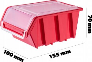 Kadax Pojemnik Kuweta Warsztatowa Magazyn 155x100x70mm 3