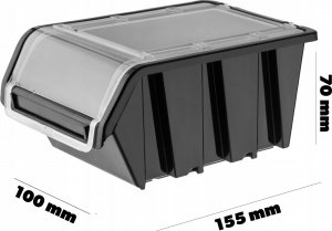 Kadax Pojemnik Kuweta Warsztatowa Magazyn 155x100x70mm 3