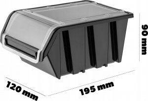 Kadax Pojemnik Kuweta Warsztatowa Magazyn 195x120x90mm 3