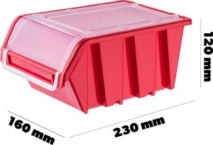 Kadax Pojemnik Kuweta Warsztatowa Magazyn 230x160x120mm 3
