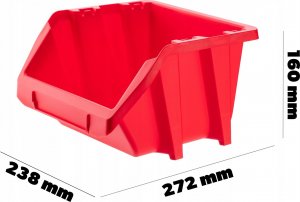 Kadax Pojemnik Kuweta Magazynowa Warsztatowa 272x238mm 3