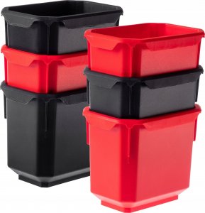 Kadax Pojemnik Magazynowy Pojemniki Warsztatowe 6x 11cm 6