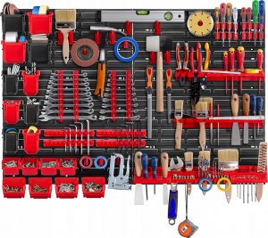 Kadax KADAX Tablica Narzędziowa Ścianka 116x78cm 61 el 1